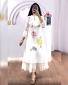 Barkha Premium Chanderi Cotton Embroidery Kurti With Bottom Bulk Orders In India